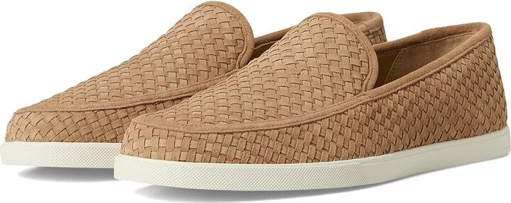 New Camel Woven Suede