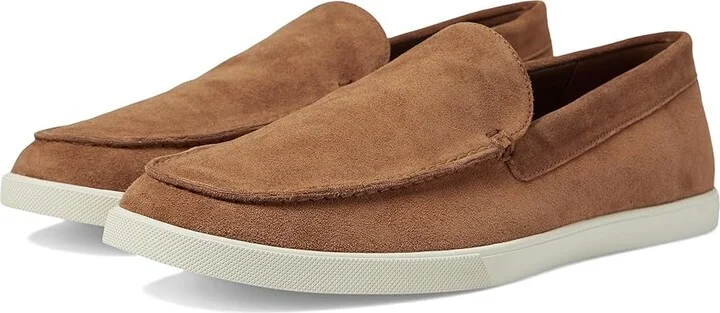 Vince Sonoma Slip-On Loafer Men's Lace-up Boots Coriander Brown Suede : 8 M, Leather/Rubber/Suede
