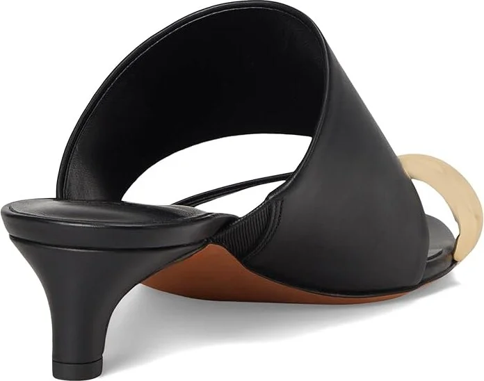 Vince Suzie Slide Sandals Women's Sandals Black : 9.5 M, Leather - Image 4