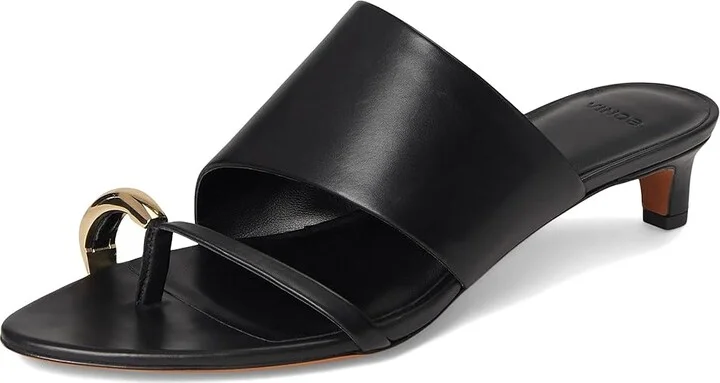 Vince Suzie Slide Sandals Women's Sandals Black : 9.5 M, Leather - Image 5
