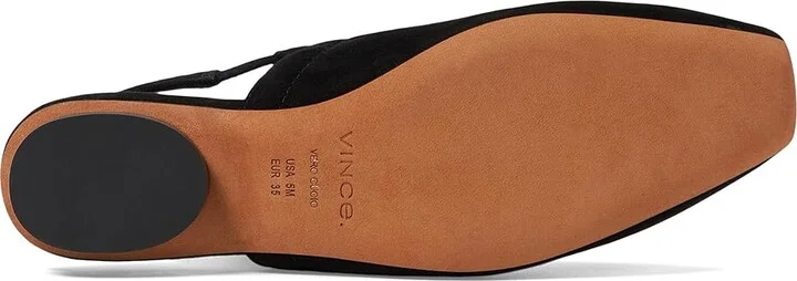 Vince Venice Slingbacks Women's Sandals Black Suede : 11 M, Leather/Suede - Image 3