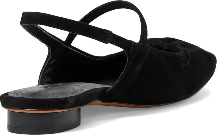 Vince Venice Slingbacks Women's Sandals Black Suede : 11 M, Leather/Suede - Image 4