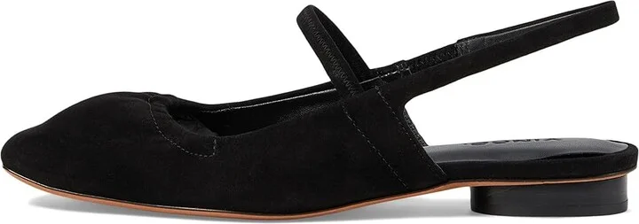 Vince Venice Slingbacks Women's Sandals Black Suede : 11 M, Leather/Suede - Image 5