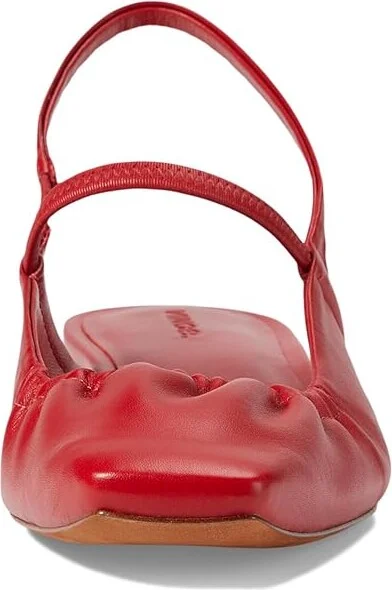 Vince Venice Women's Shoes Crimson Red Leather : 10 M - Image 2
