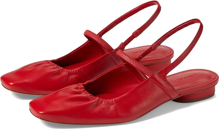 Crimson Red Leather