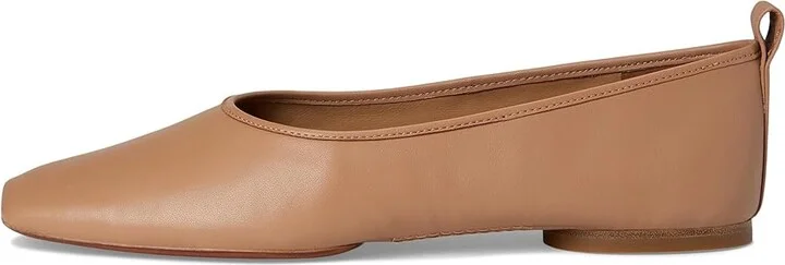 Vince Vivian Slip-Ons Women's Flat Shoes Chai Tan Leather : 10 M - Image 6