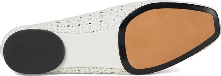 Vince Vivian Women's Shoes White Weave Leather : 7.5 M - Image 3