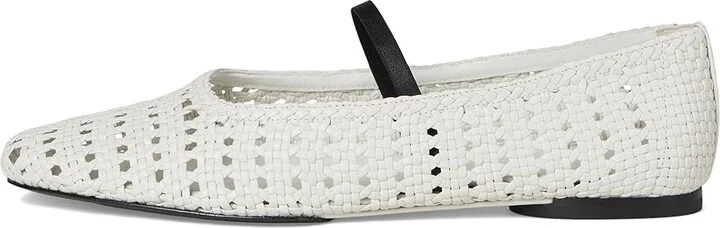 Vince Vivian Women's Shoes White Weave Leather : 7.5 M - Image 6