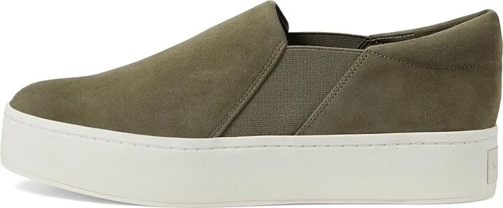 Vince Warren Women's Shoes Olive Smoke Green Suede : 11 M - Image 6