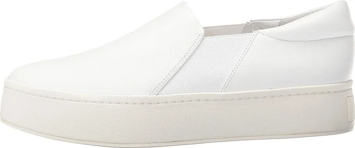 Vince Warren Women's Shoes White Plaster Leather : 12 M - Image 7