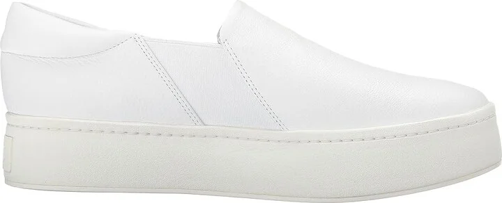 Vince Warren Women's Shoes White Plaster Leather : 12 M - Image 8