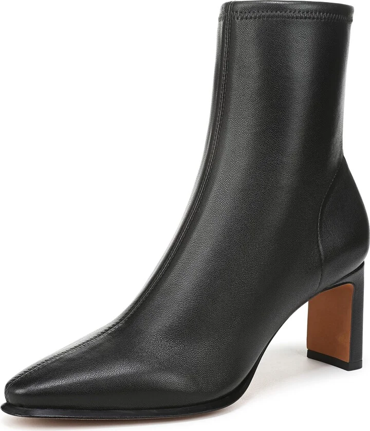 Vince Womens Andes Fashion Boot Black Leather 8 M