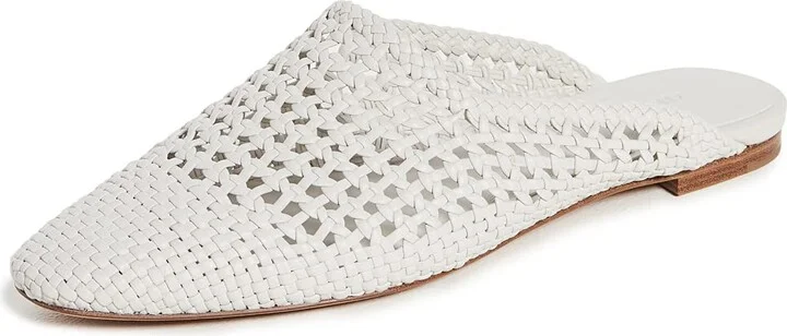 Vince Womens Barrett-2 Loafer Offwhite 7 M