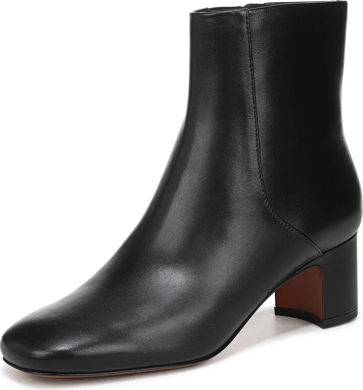 Vince Womens Carmen Ballet Flat Black Leather 7 M