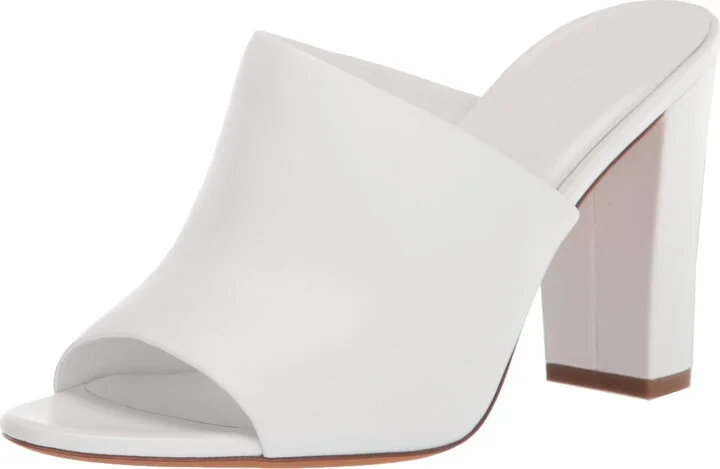 Vince Womens Hanna Sandal Optic White 9.5 M