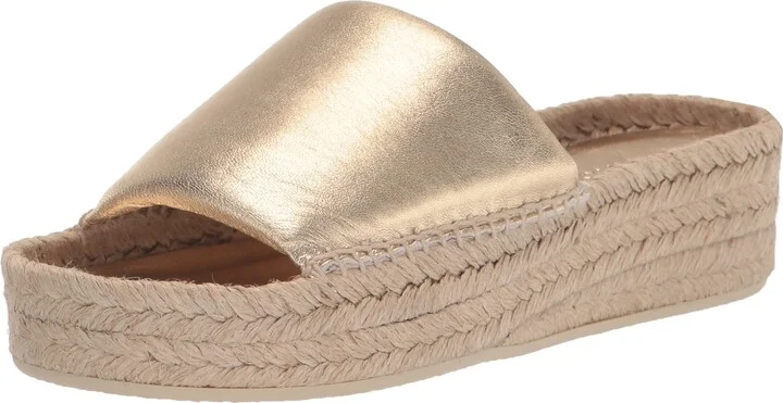 Champagne Metallic Leather