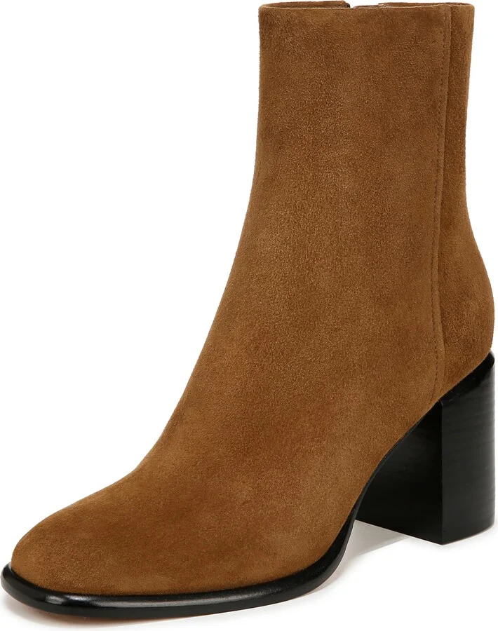 Elm Wood Brown Suede