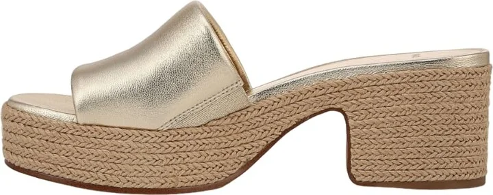 Champagne Metallic Espadrille