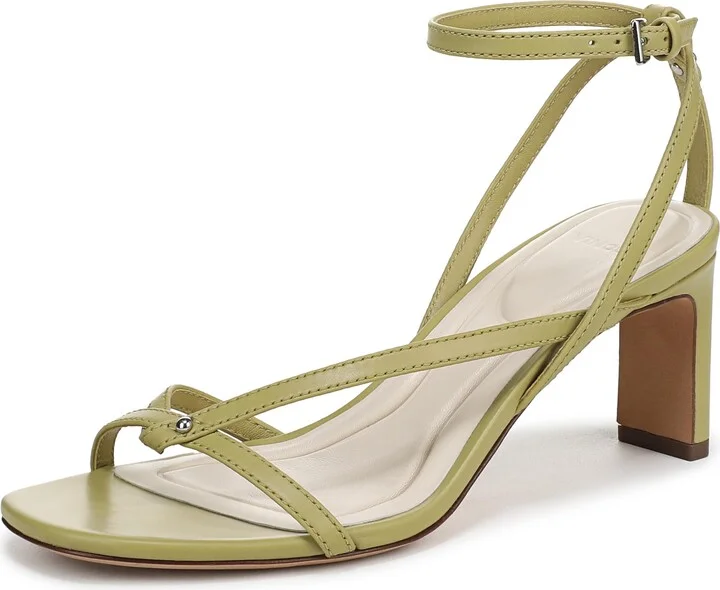 Dried Citrus Green Leather