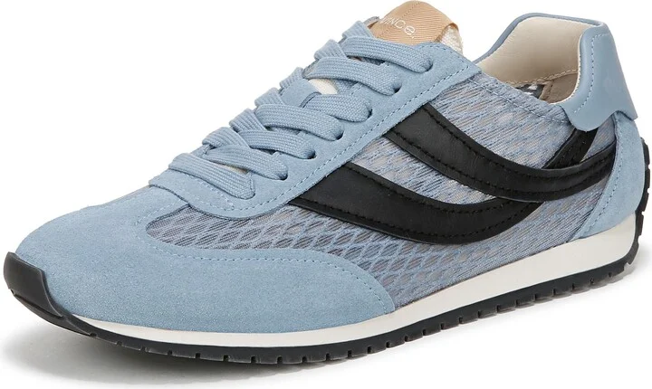 Vince Womens Oasis Runner Sneaker Glacial Blue Leather 8.5 M
