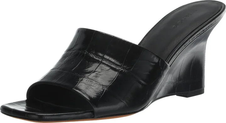 Black Croco Leather