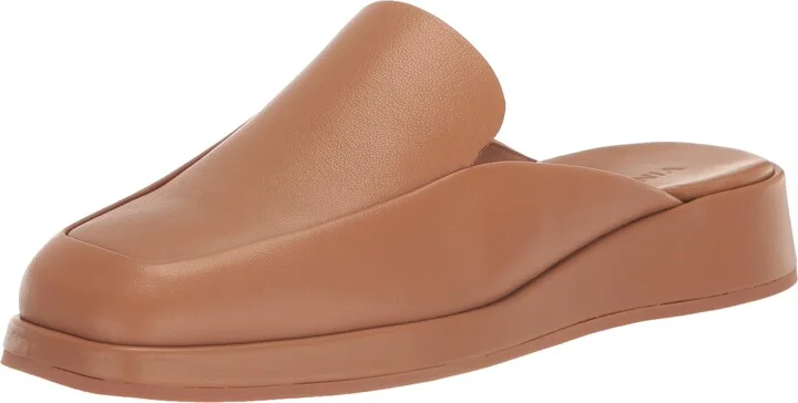 Vince Womens Raquel Mule Tan Leather 5 M