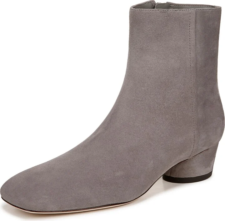 Vince Womens Rockville Ankle Bootie Stone Grey 5 M