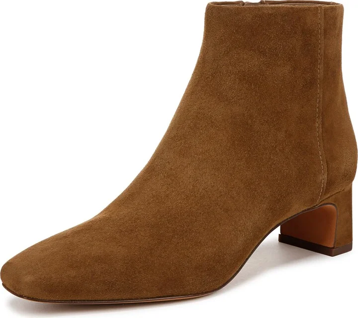 Elm Wood Brown Suede