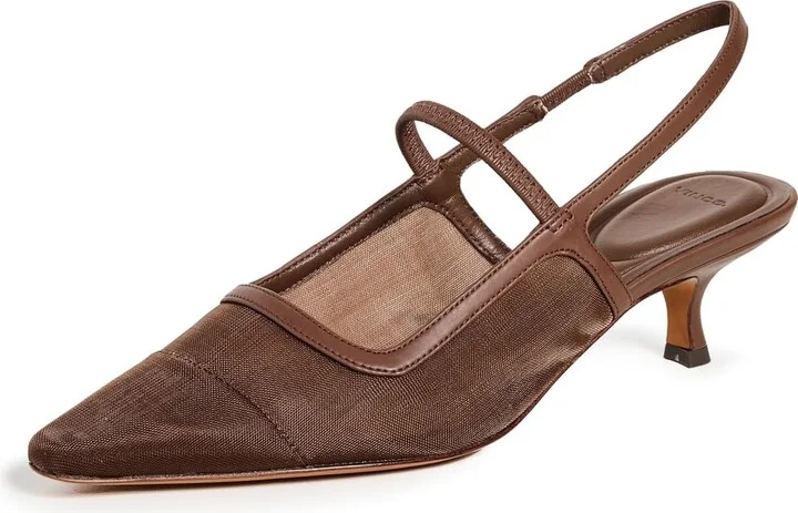 Vince Women's Venice Kitten Mesh Pumps
