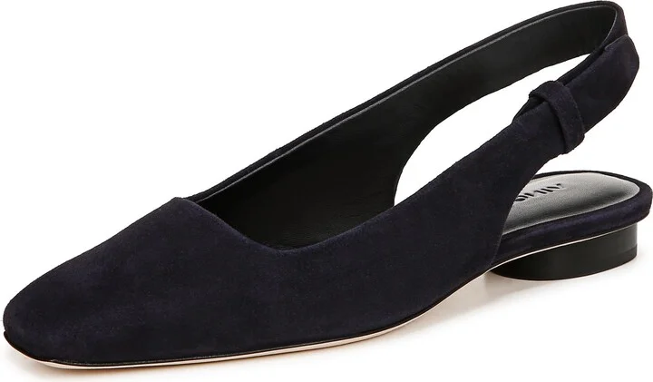 Vince Womens Vida Slingback Flat Coastal 10 M