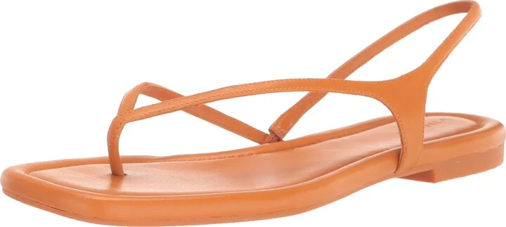 Vince Womens Womens Deana Strappy Sandals Burnt Orange 6 M