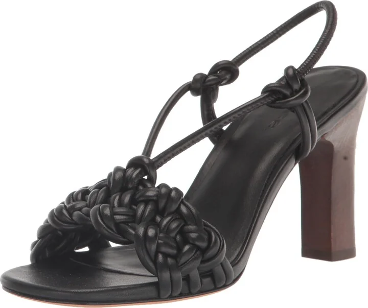 Vince Womens Womens Quenelle Strappy Sandals Black 6.5 M