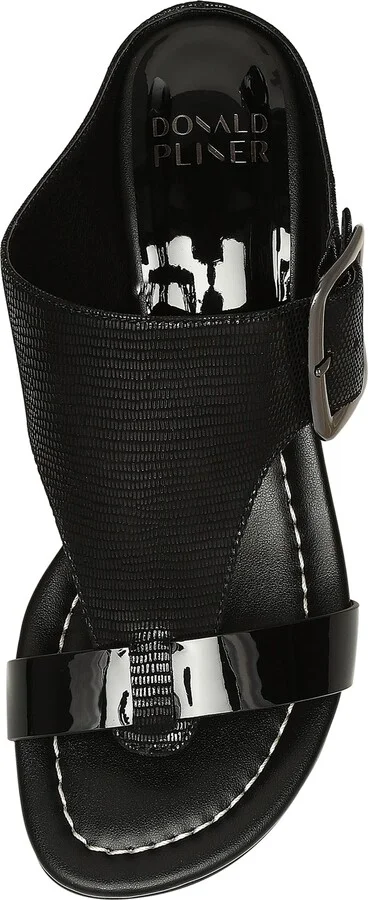 Vine Buckled Wedge Sandal - Image 5
