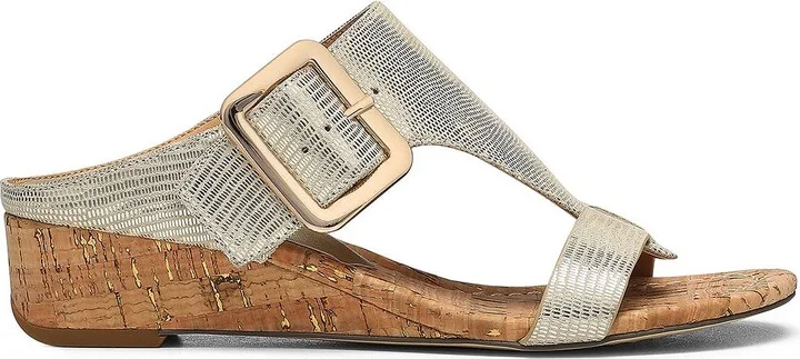 Vine Buckled Wedge Sandal - Image 11