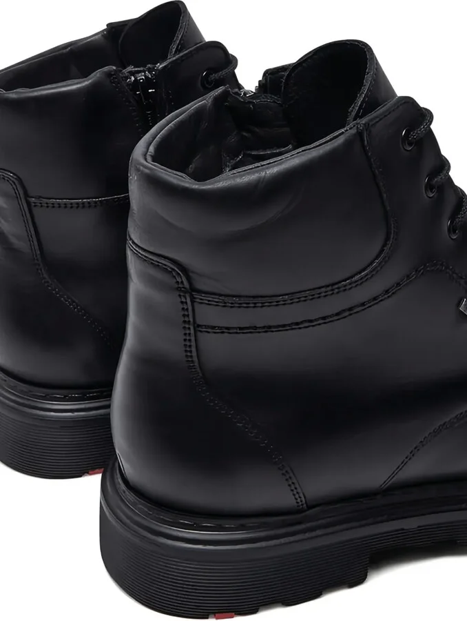 Vine lace-up leather boots - Image 4