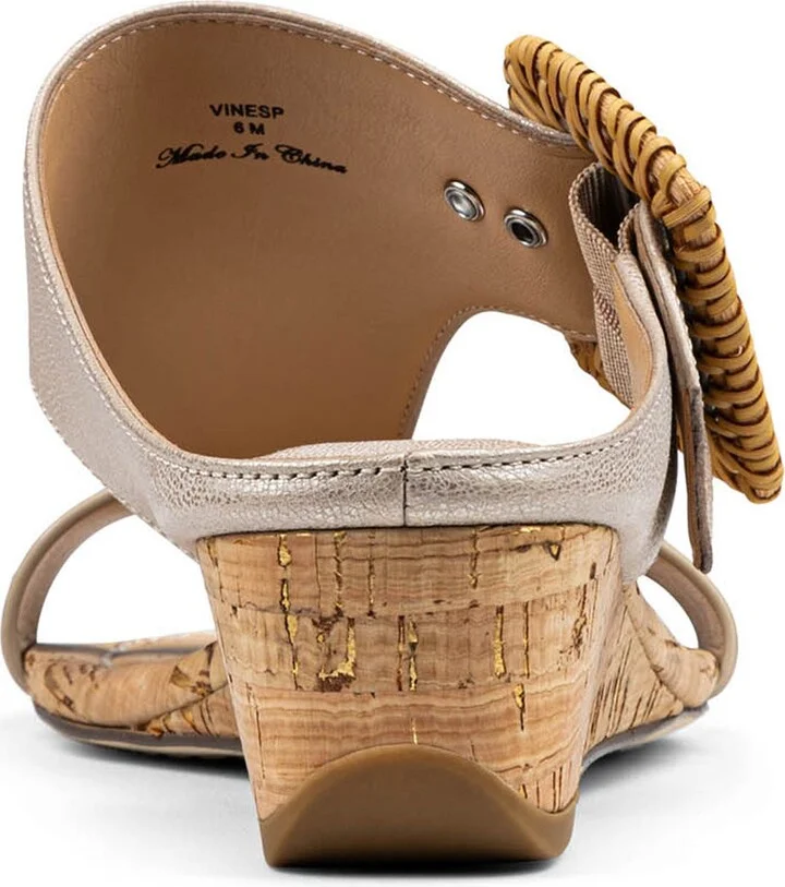 Vine Wedge Sandal - Image 3