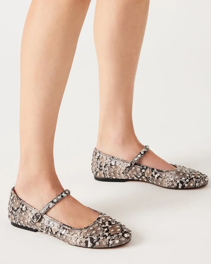 Vinetta Natural Snake Rhinestones - Image 2