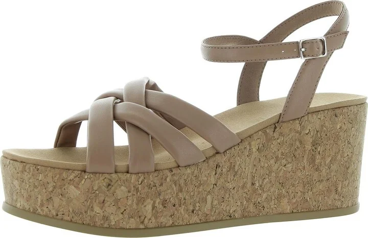 Vinette Womens Slip On Wedges Slingback Sandals