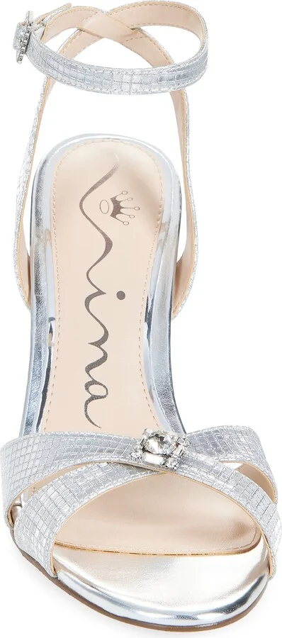 Vinka Crystal Embellished Sandal - Image 4