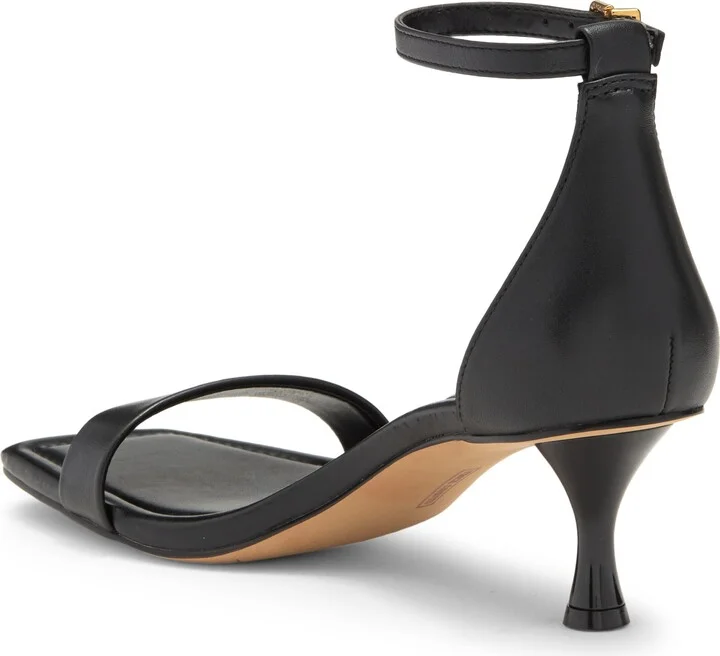 Vinkely Square Toe Kitten Heel Sandal - Image 2