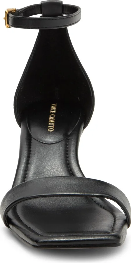 Vinkely Square Toe Kitten Heel Sandal - Image 3