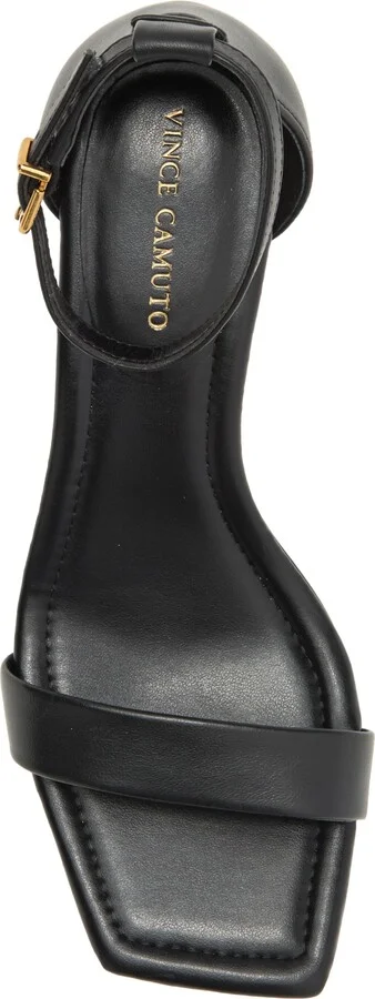 Vinkely Square Toe Kitten Heel Sandal - Image 5