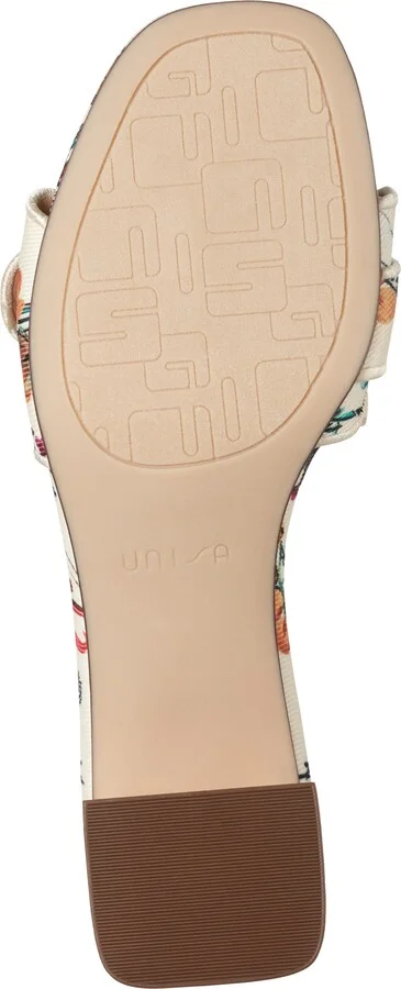 Vinley Denim Buckle Scalloped Slide Sandal - Image 11