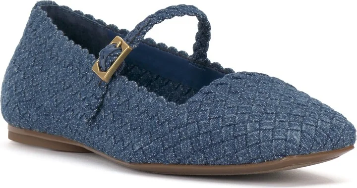 Vinley Mary Jane Square Toe Flat