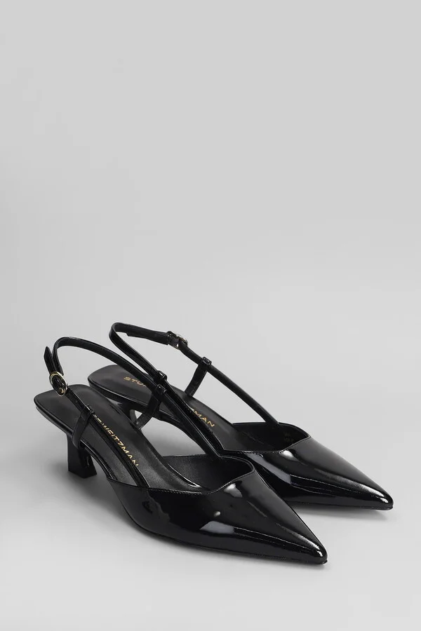 Vinnie 50 Pumps In Black Patent Leather - Image 2