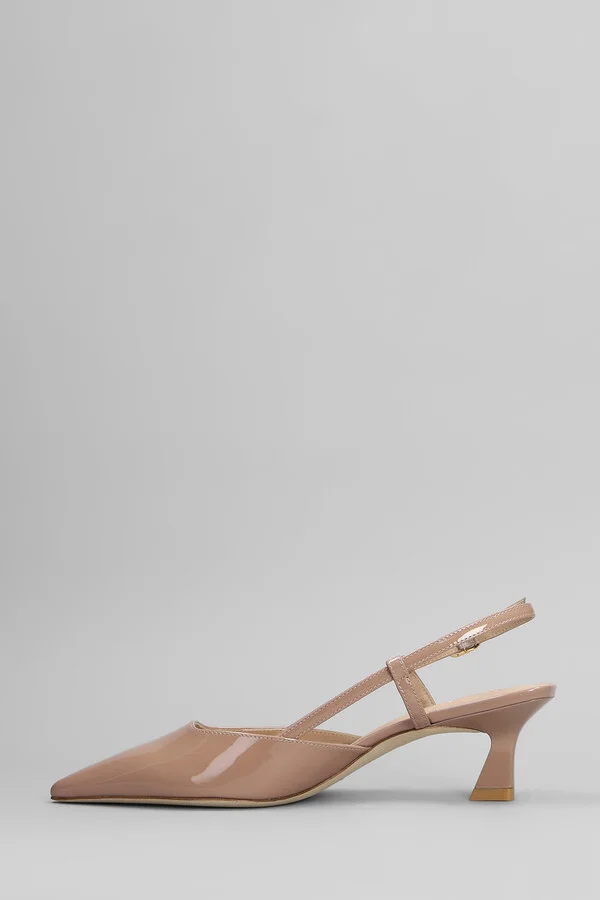 Vinnie 50 Pumps In Rose-pink Patent Leather - Image 3