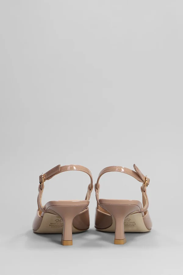 Vinnie 50 Pumps In Rose-pink Patent Leather - Image 4