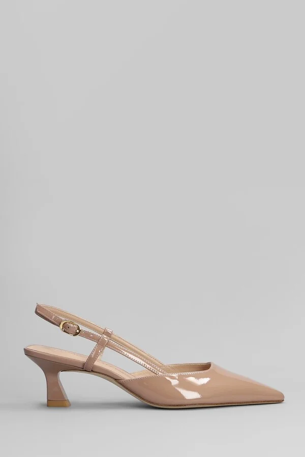 Vinnie 50 Pumps In Rose-pink Patent Leather