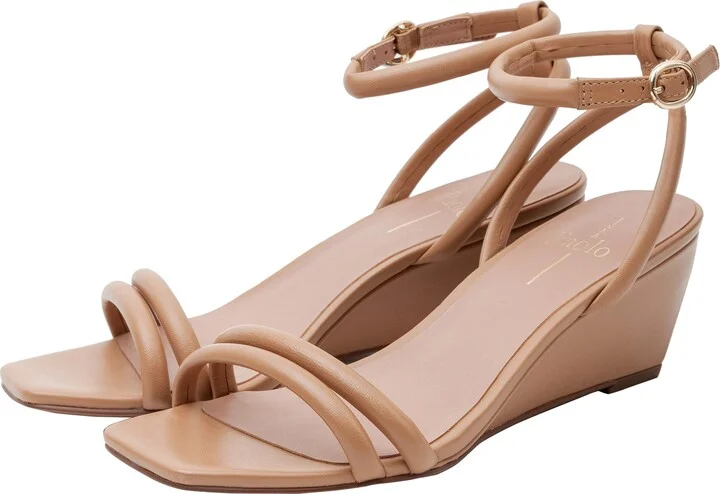 Vinny Ankle Strap Wedge Sandal - Image 7