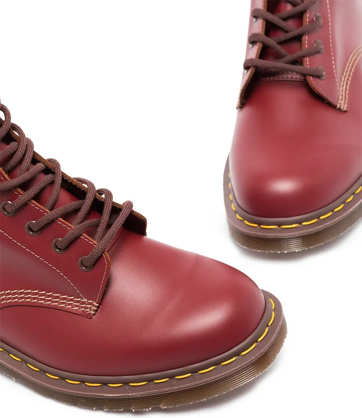 Vintage 1460 leather ankle boots - Image 2